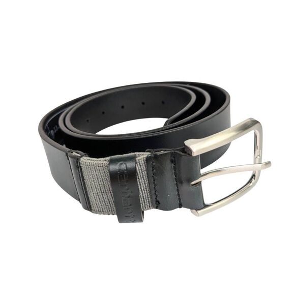 Carhartt Rugged Flex Bridle Black full grain leather belt mens 46 NWOT - Picture 2 of 7